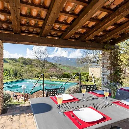 Luxury With Pool, Stunning Location 别墅 San Ginesio